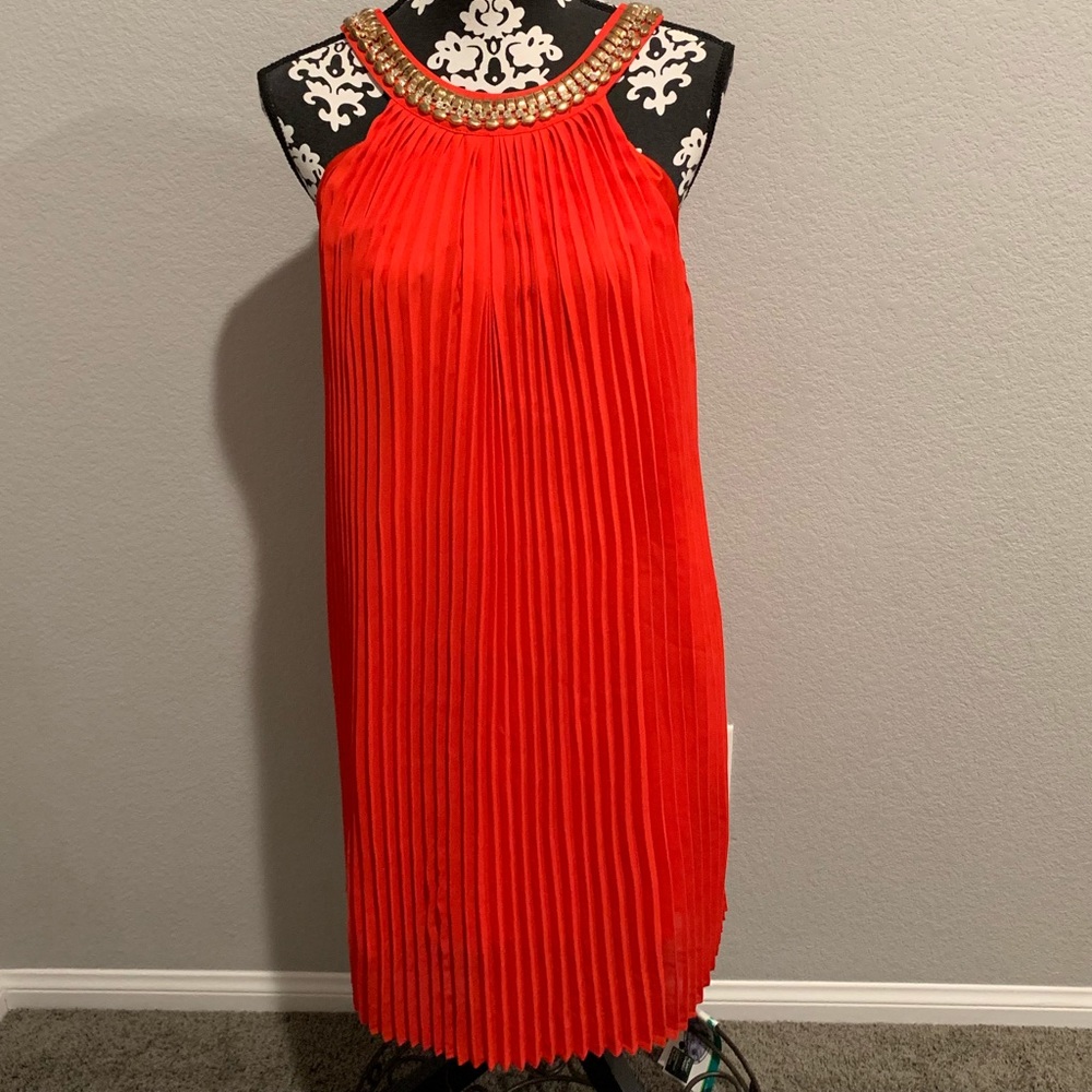 Badgley Mischka Jeweled Dress
